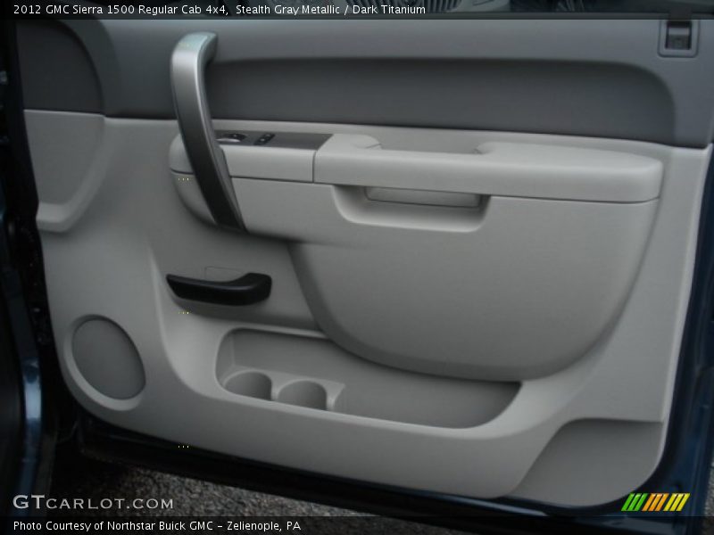 Stealth Gray Metallic / Dark Titanium 2012 GMC Sierra 1500 Regular Cab 4x4