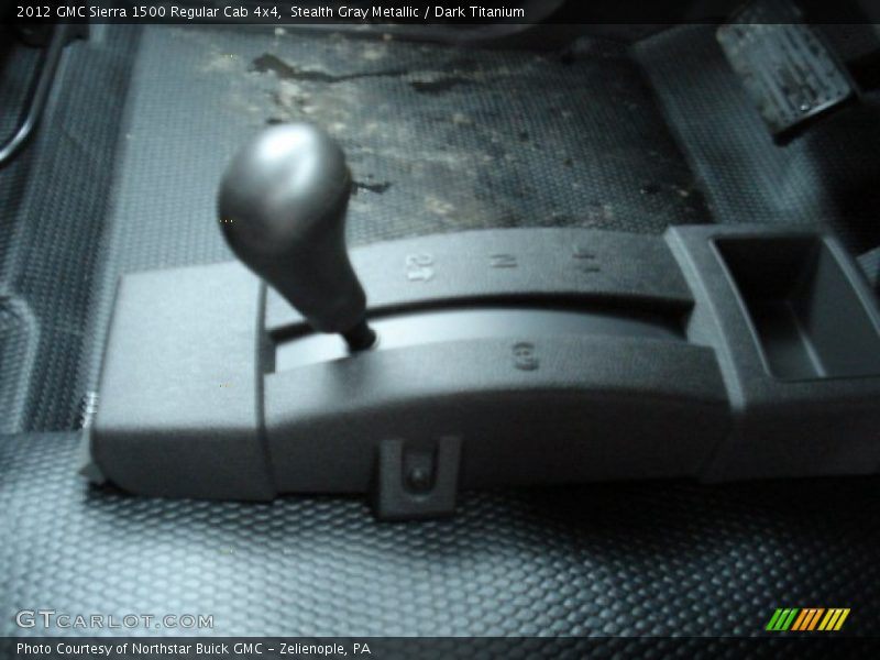 Stealth Gray Metallic / Dark Titanium 2012 GMC Sierra 1500 Regular Cab 4x4