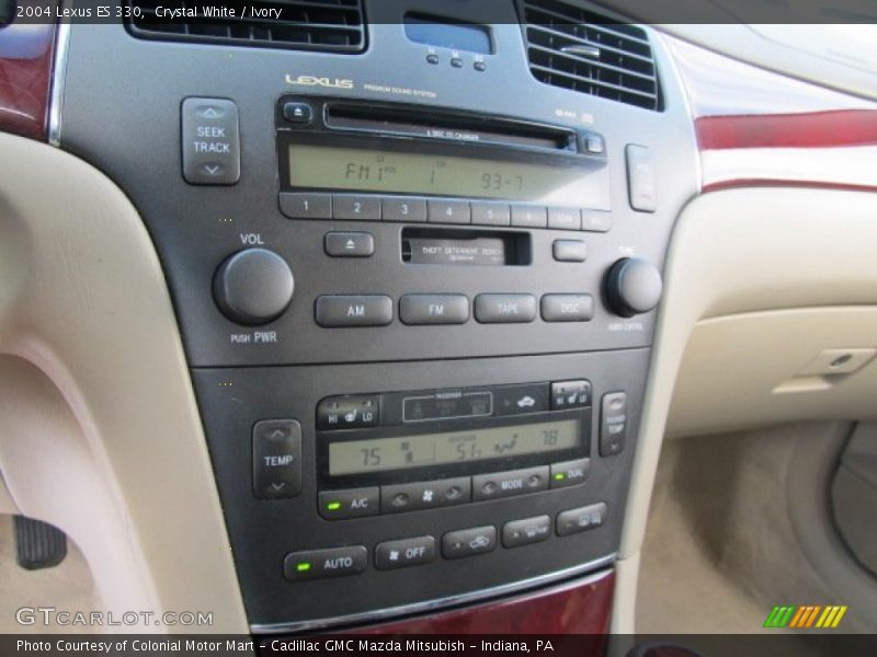 Crystal White / Ivory 2004 Lexus ES 330