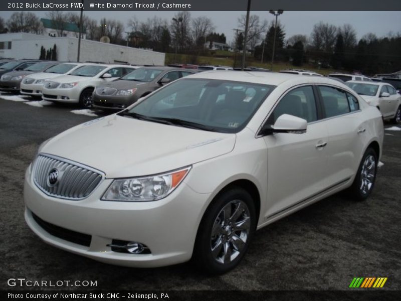 White Diamond Tricoat / Cashmere 2012 Buick LaCrosse FWD