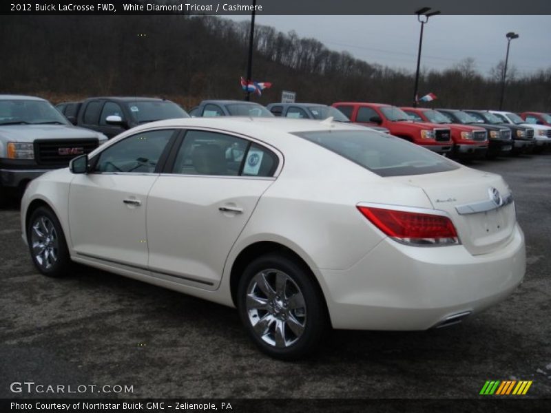White Diamond Tricoat / Cashmere 2012 Buick LaCrosse FWD