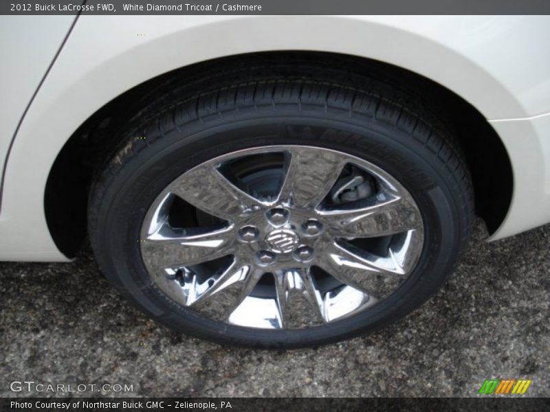 White Diamond Tricoat / Cashmere 2012 Buick LaCrosse FWD