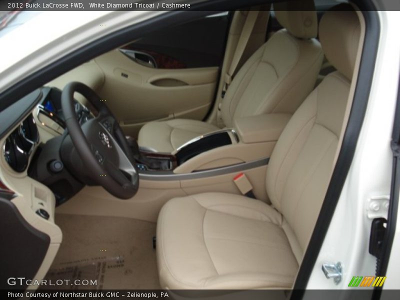 White Diamond Tricoat / Cashmere 2012 Buick LaCrosse FWD