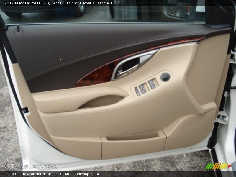 White Diamond Tricoat / Cashmere 2012 Buick LaCrosse FWD