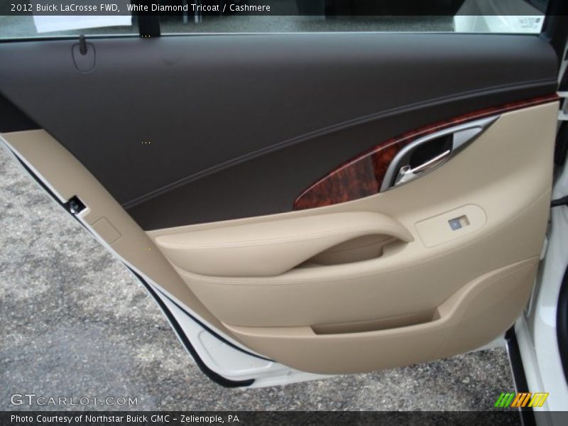 White Diamond Tricoat / Cashmere 2012 Buick LaCrosse FWD