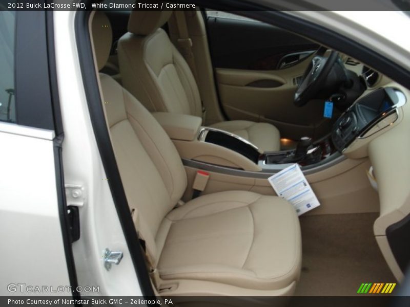White Diamond Tricoat / Cashmere 2012 Buick LaCrosse FWD