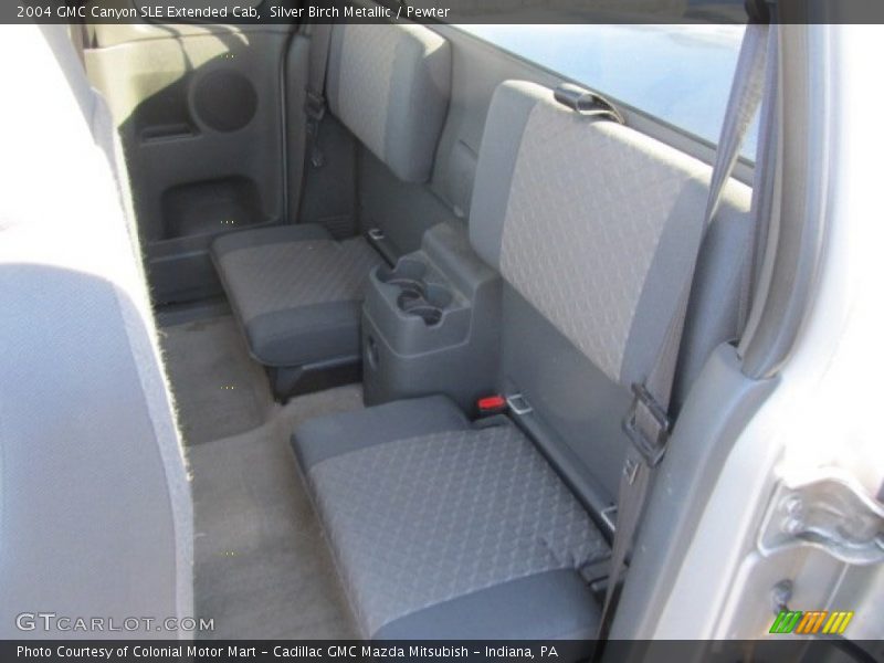 Rear Seat of 2004 Canyon SLE Extended Cab