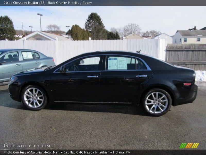 Black Granite Metallic / Ebony 2011 Chevrolet Malibu LTZ