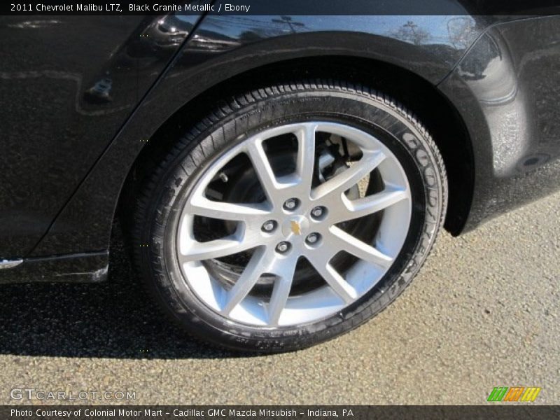 Black Granite Metallic / Ebony 2011 Chevrolet Malibu LTZ