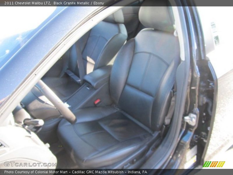 Black Granite Metallic / Ebony 2011 Chevrolet Malibu LTZ