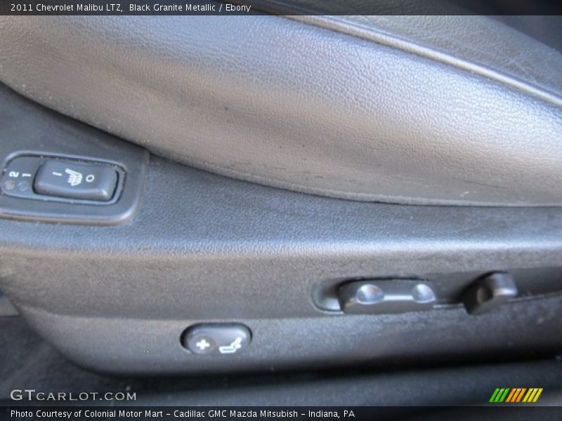 Black Granite Metallic / Ebony 2011 Chevrolet Malibu LTZ