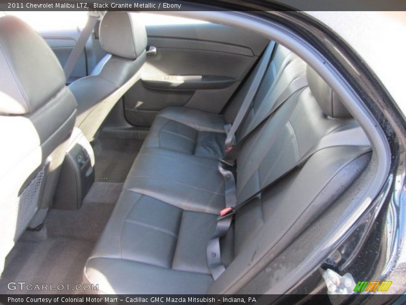 Black Granite Metallic / Ebony 2011 Chevrolet Malibu LTZ