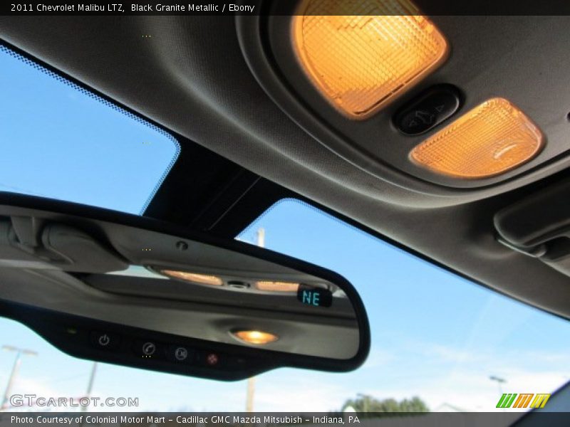 Black Granite Metallic / Ebony 2011 Chevrolet Malibu LTZ
