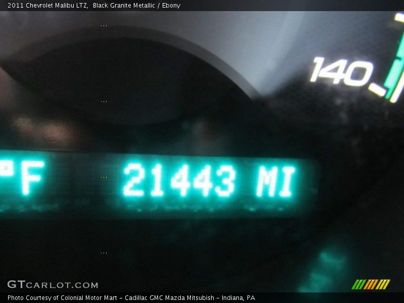 Black Granite Metallic / Ebony 2011 Chevrolet Malibu LTZ