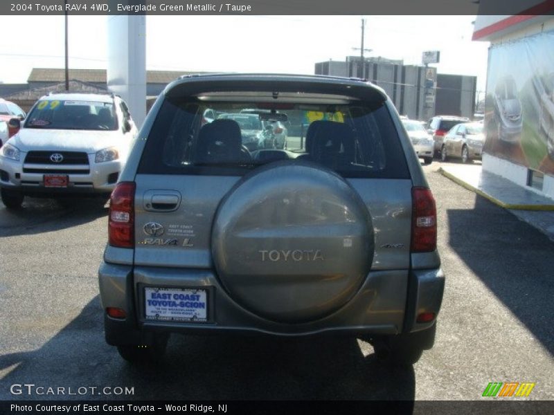 Everglade Green Metallic / Taupe 2004 Toyota RAV4 4WD