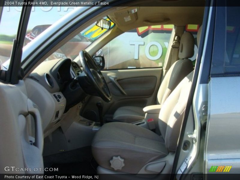 Everglade Green Metallic / Taupe 2004 Toyota RAV4 4WD