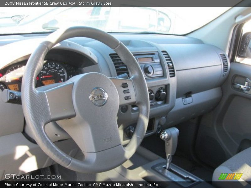 Storm Grey / Steel 2008 Nissan Frontier SE Crew Cab 4x4