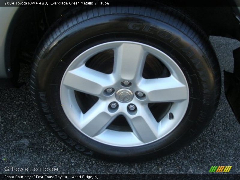 Everglade Green Metallic / Taupe 2004 Toyota RAV4 4WD