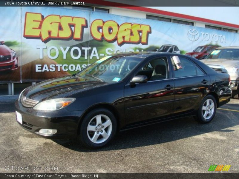 Black / Dark Charcoal 2004 Toyota Camry LE