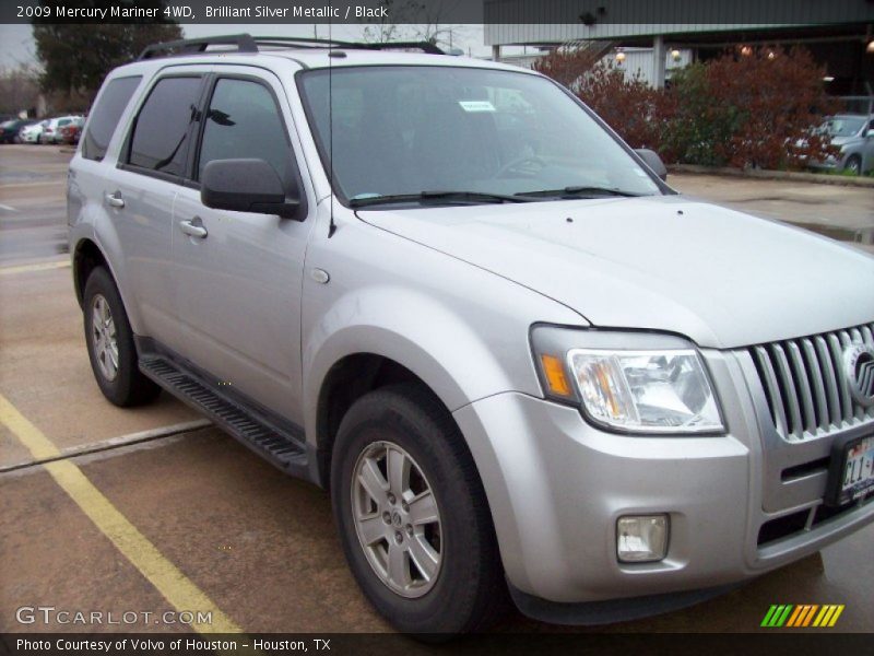 Brilliant Silver Metallic / Black 2009 Mercury Mariner 4WD