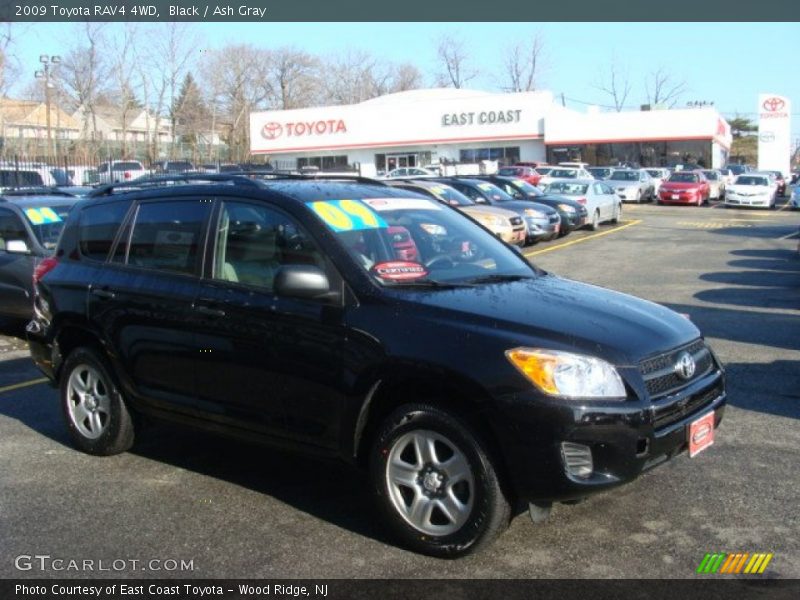 Black / Ash Gray 2009 Toyota RAV4 4WD