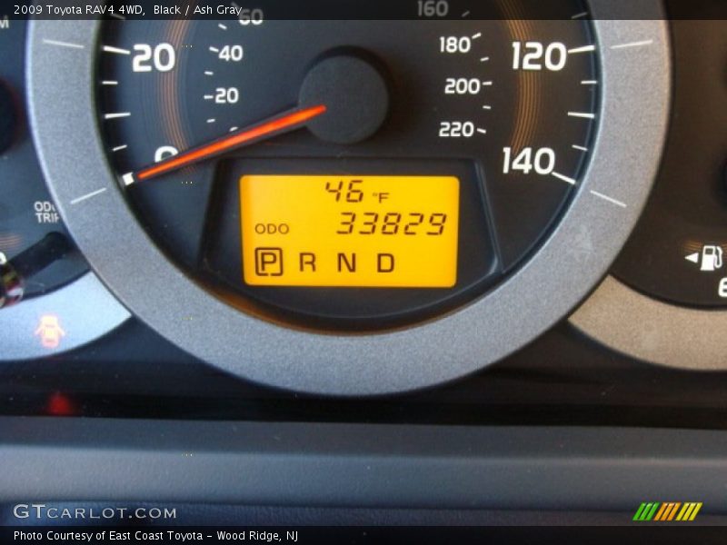 Black / Ash Gray 2009 Toyota RAV4 4WD