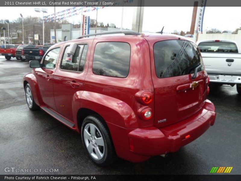 Crystal Red Metallic Tintcoat / Ebony 2011 Chevrolet HHR LS