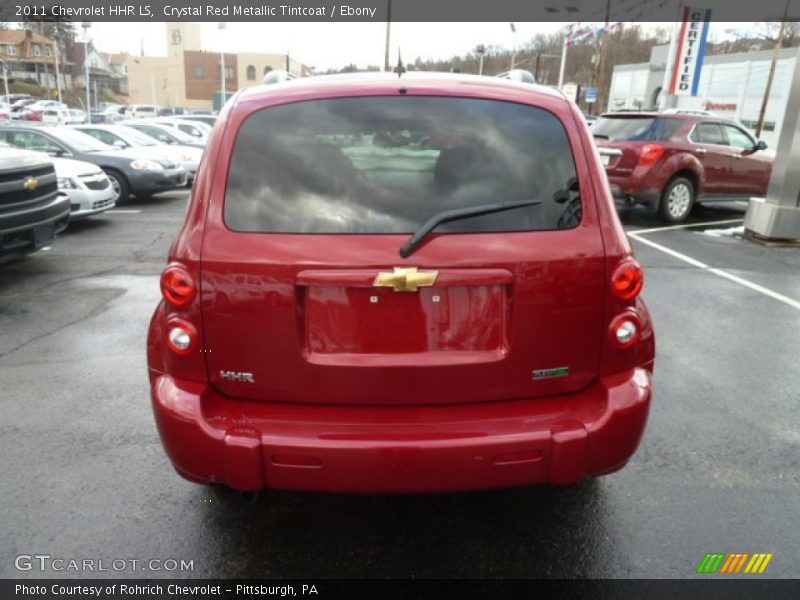 Crystal Red Metallic Tintcoat / Ebony 2011 Chevrolet HHR LS