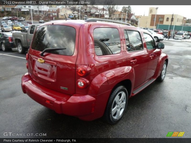 Crystal Red Metallic Tintcoat / Ebony 2011 Chevrolet HHR LS
