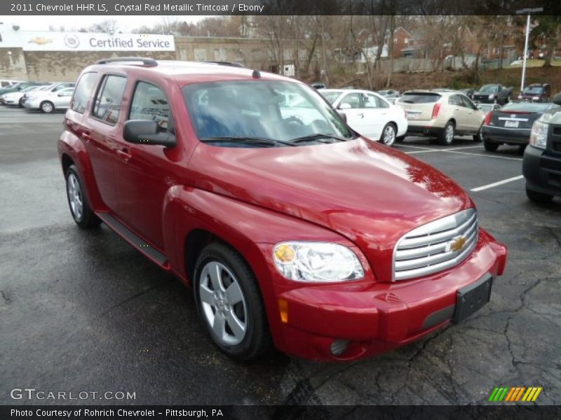 Crystal Red Metallic Tintcoat / Ebony 2011 Chevrolet HHR LS