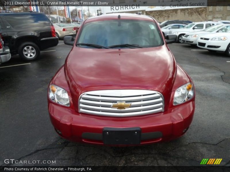 Crystal Red Metallic Tintcoat / Ebony 2011 Chevrolet HHR LS