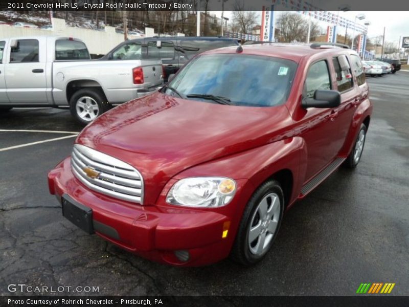 Crystal Red Metallic Tintcoat / Ebony 2011 Chevrolet HHR LS