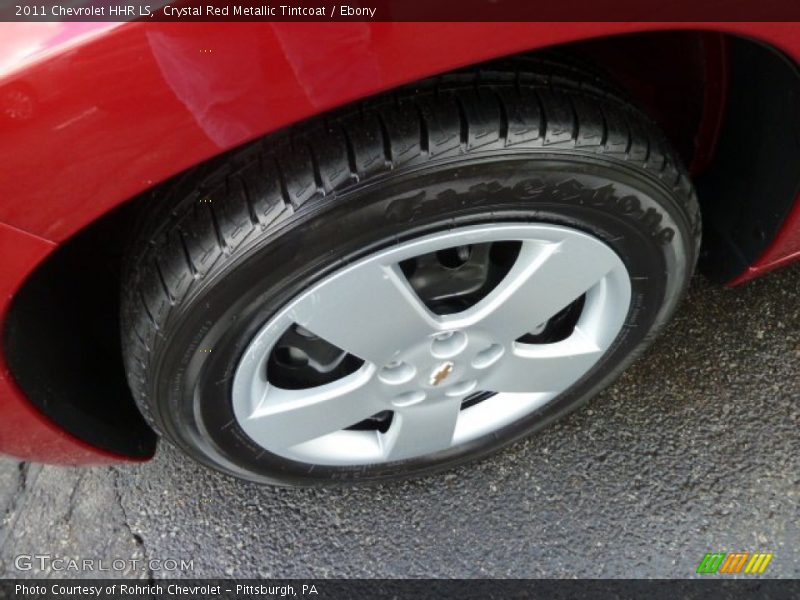 Crystal Red Metallic Tintcoat / Ebony 2011 Chevrolet HHR LS
