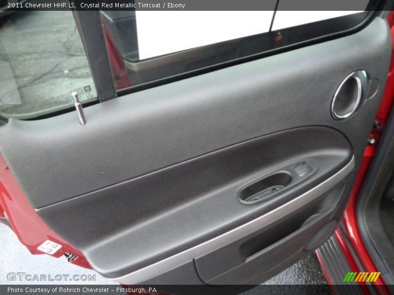 Crystal Red Metallic Tintcoat / Ebony 2011 Chevrolet HHR LS