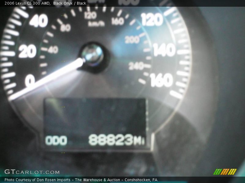 Black Onyx / Black 2006 Lexus GS 300 AWD