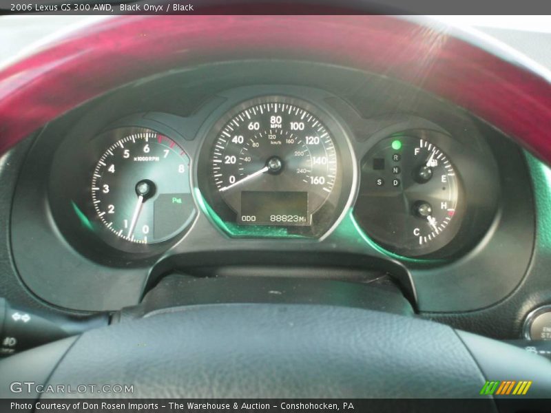 Black Onyx / Black 2006 Lexus GS 300 AWD