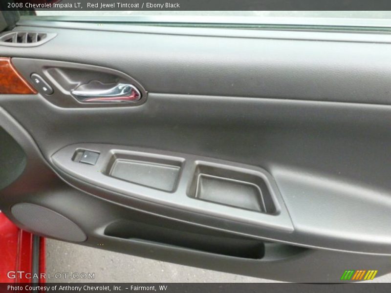 Red Jewel Tintcoat / Ebony Black 2008 Chevrolet Impala LT