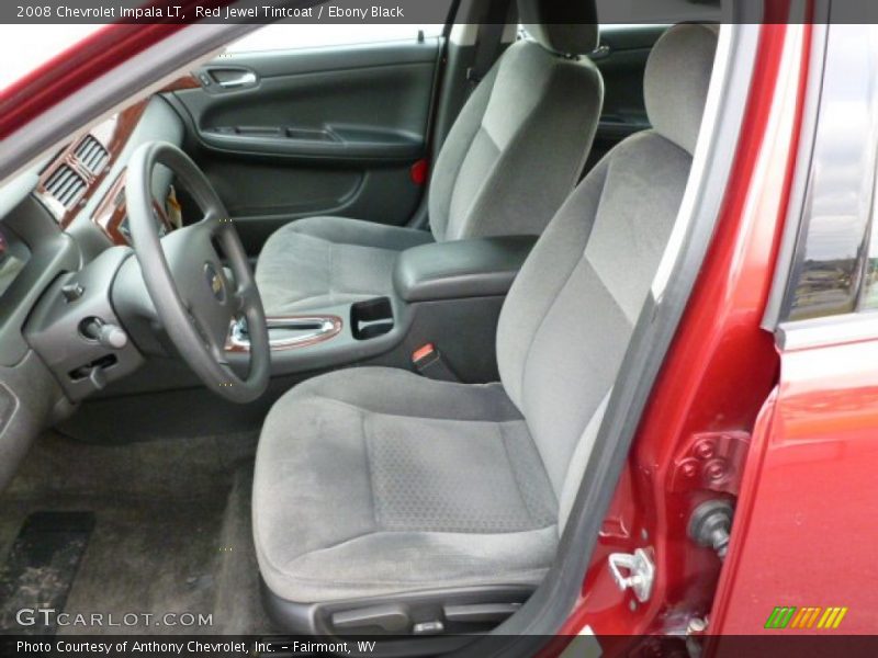 Red Jewel Tintcoat / Ebony Black 2008 Chevrolet Impala LT