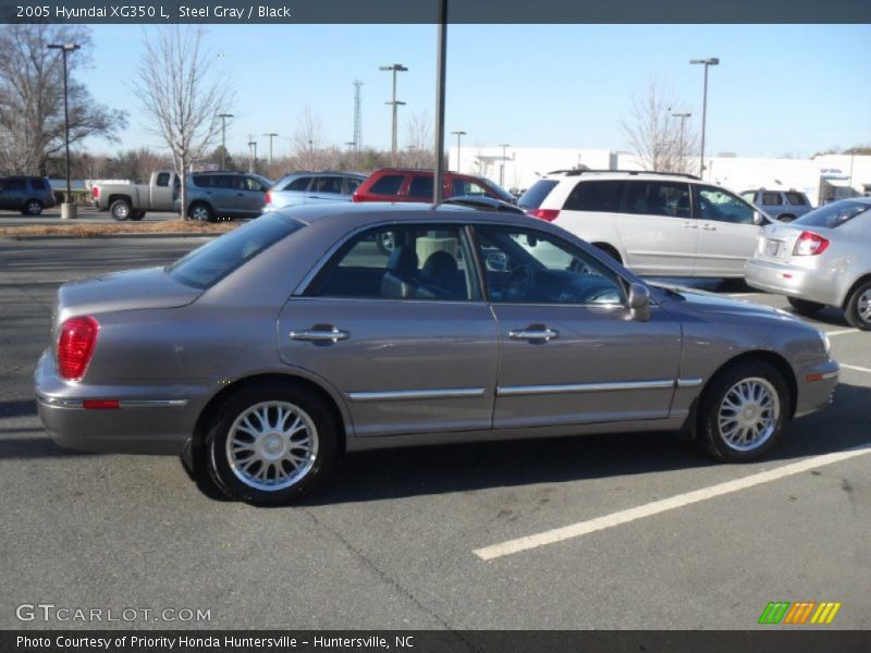 Steel Gray / Black 2005 Hyundai XG350 L