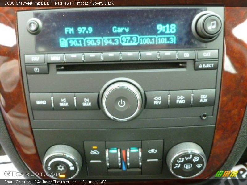 Red Jewel Tintcoat / Ebony Black 2008 Chevrolet Impala LT