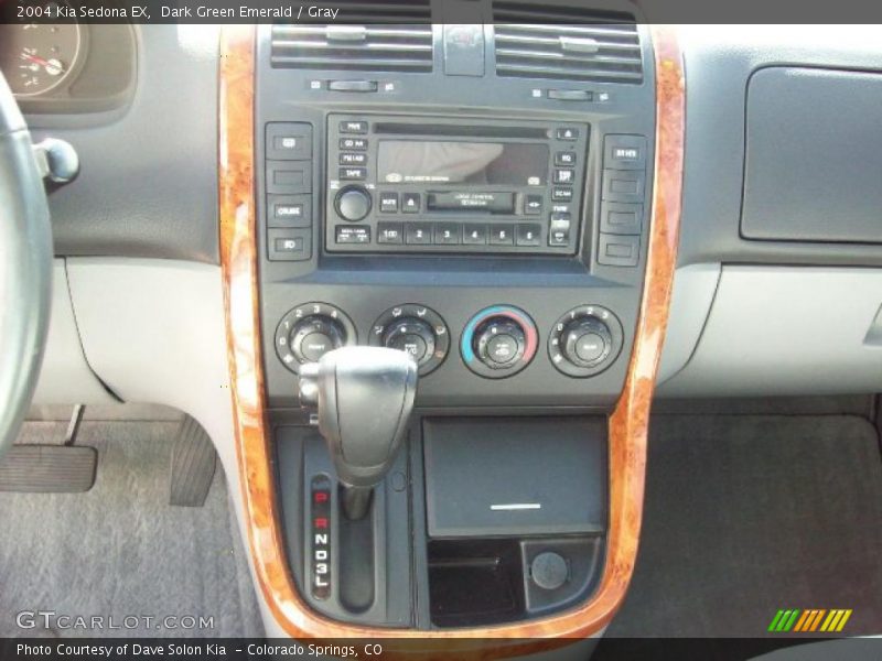 Dark Green Emerald / Gray 2004 Kia Sedona EX