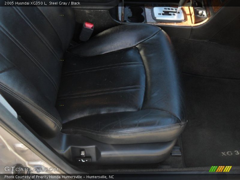Steel Gray / Black 2005 Hyundai XG350 L