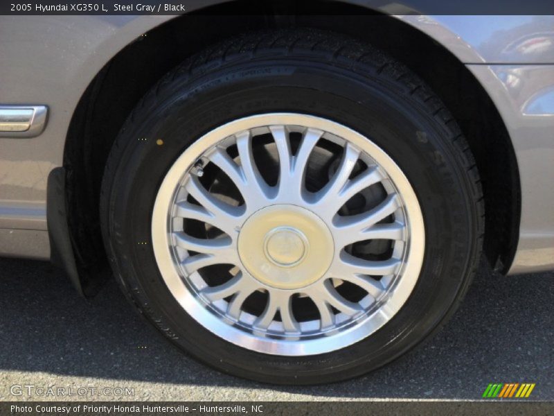 Steel Gray / Black 2005 Hyundai XG350 L