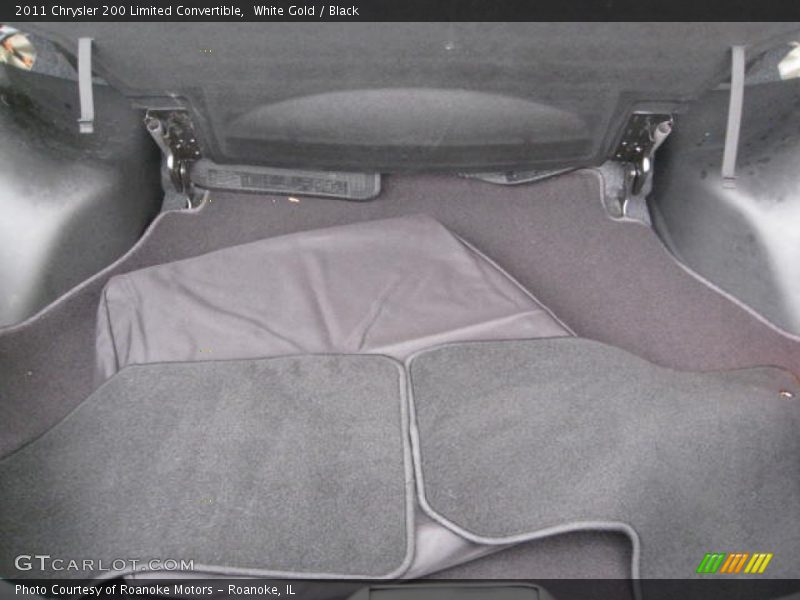 White Gold / Black 2011 Chrysler 200 Limited Convertible