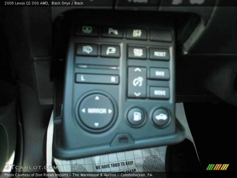 Black Onyx / Black 2006 Lexus GS 300 AWD