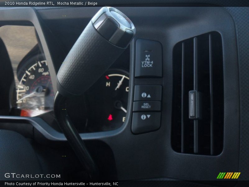 Mocha Metallic / Beige 2010 Honda Ridgeline RTL
