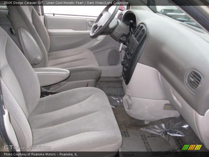 Linen Gold Metallic Pearl / Dark Khaki/Light Graystone 2006 Dodge Caravan SXT