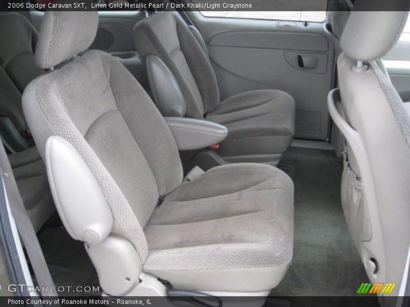 Linen Gold Metallic Pearl / Dark Khaki/Light Graystone 2006 Dodge Caravan SXT