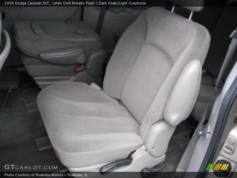 Linen Gold Metallic Pearl / Dark Khaki/Light Graystone 2006 Dodge Caravan SXT