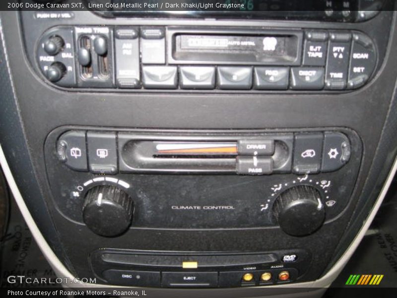 Linen Gold Metallic Pearl / Dark Khaki/Light Graystone 2006 Dodge Caravan SXT